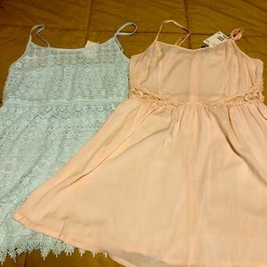 Two H&M summer dresses swim coverups
